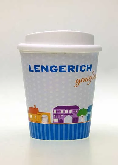 Coffee-to-go-Mehrwegbecher für Lengerich