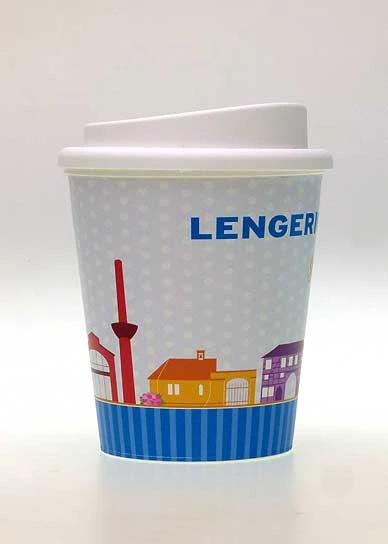 Coffee-to-go-Mehrwegbecher für Lengerich
